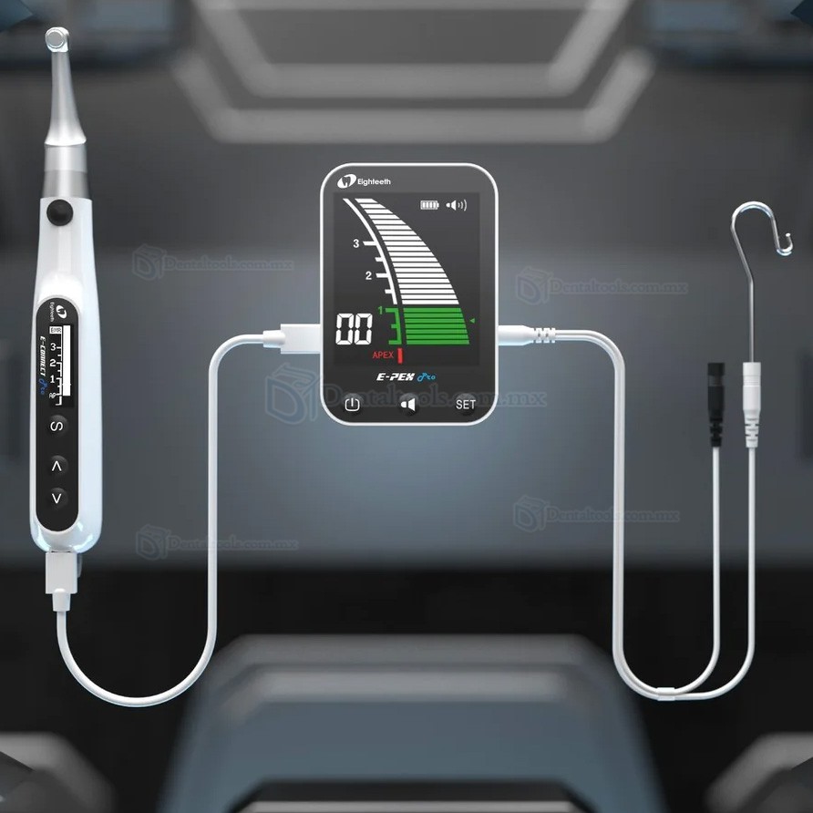 Eighteeth E-Connect Pro Motor de endodoncia con localizador de &aacute;pice E-PEX Pro
